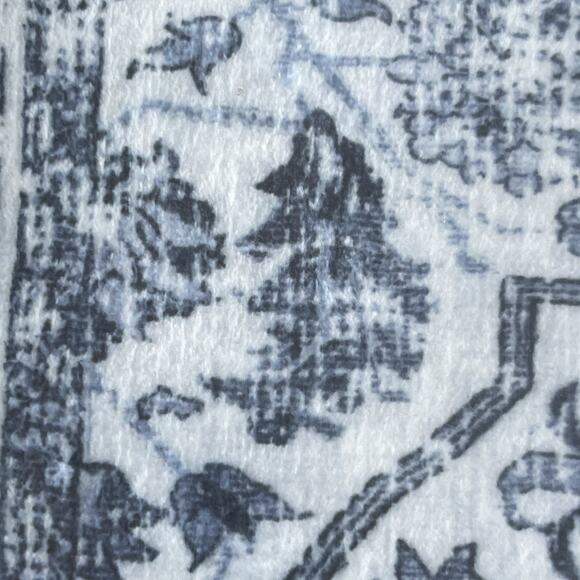 Aiwakfo Washable Vintage Boho Area Rug 2x3 Gray White Machine Washable Non-Slip - Picture 3 of 6